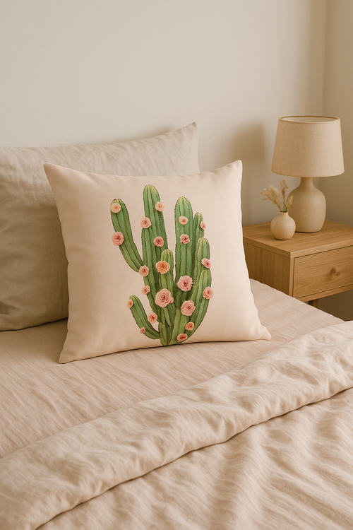 housse de coussin tropicale pour canapé élégant