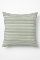housse de coussin verte géométrique abstraite pour décoration