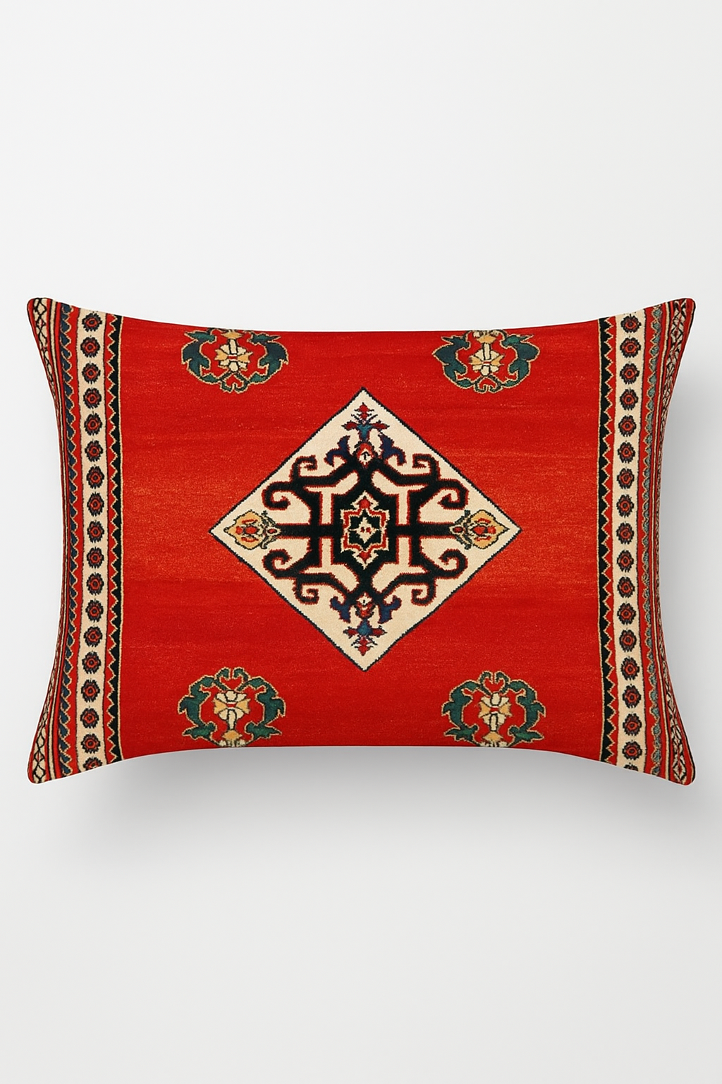 housse de coussin vintage à motif mandala ethnique