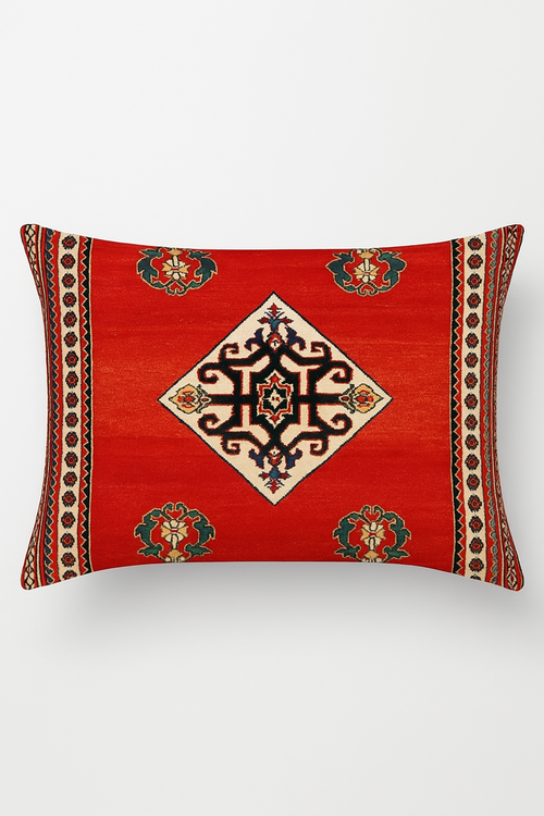 housse de coussin vintage à motif mandala ethnique