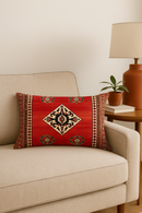 housse de coussin vintage à motif mandala ethnique