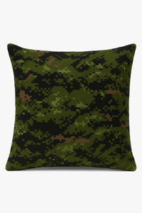 housses de coussin décoratives motif camouflage militaire