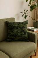 housses de coussin décoratives motif camouflage militaire