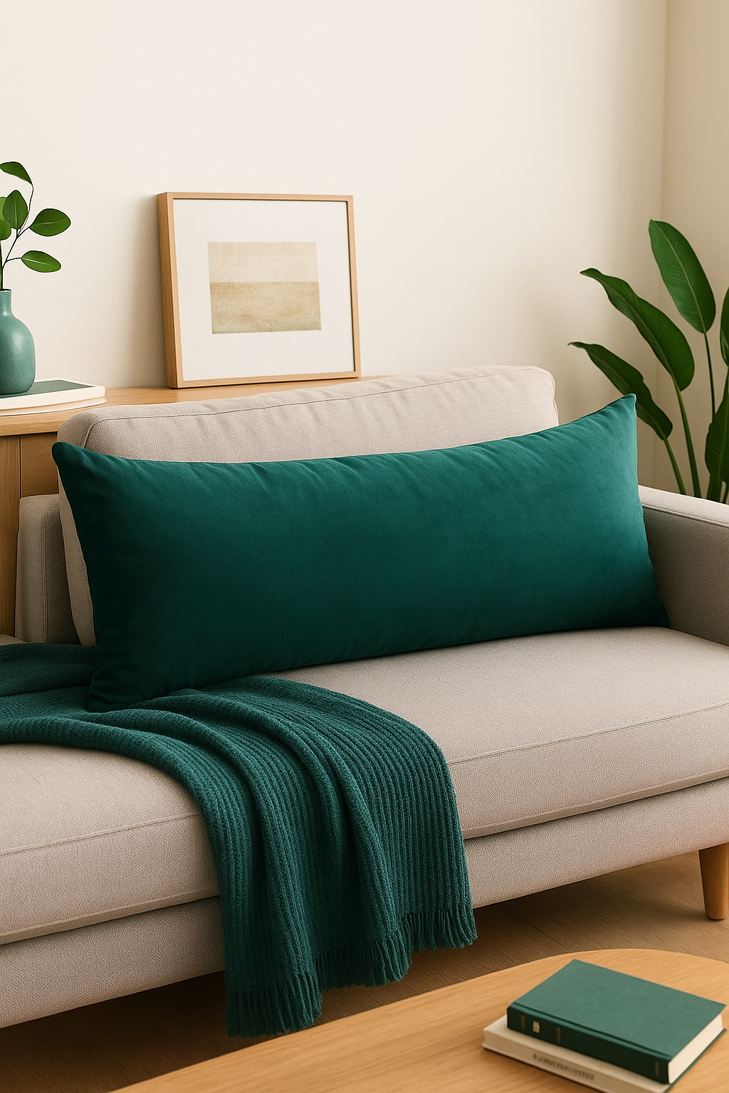 housses de coussin en velours et grande taille 50 x 100 cm 50 x 152 cm - vue 3 sur 2