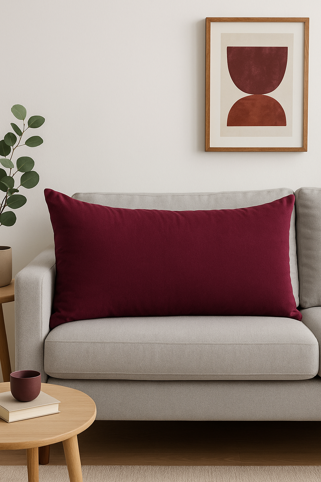 housses de coussin en velours peluche grandes tailles normes d'hygiène - vue 3 sur 2