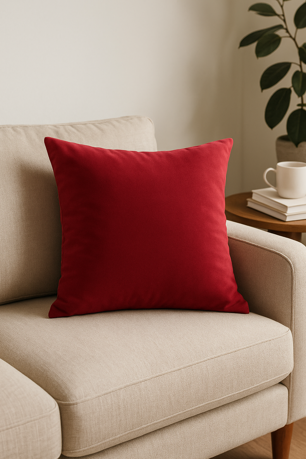 housses de coussin en velours unies pour décoration intérieure