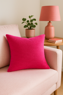 housses de coussin rayées en velours côtelé 30x50cm 50x70cm
