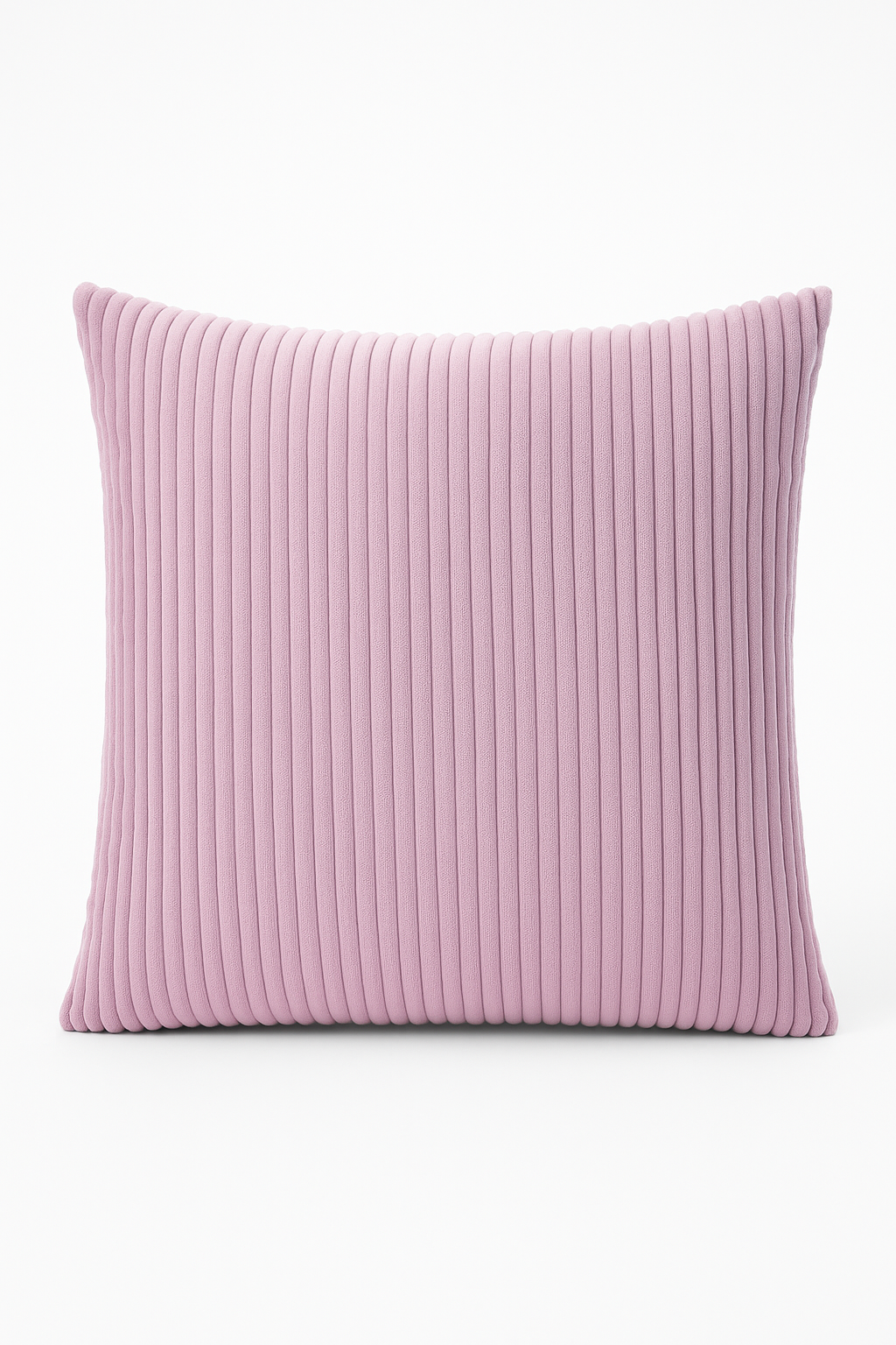 housses de coussin rayées en velours côtelé 30x50cm 50x70cm unies