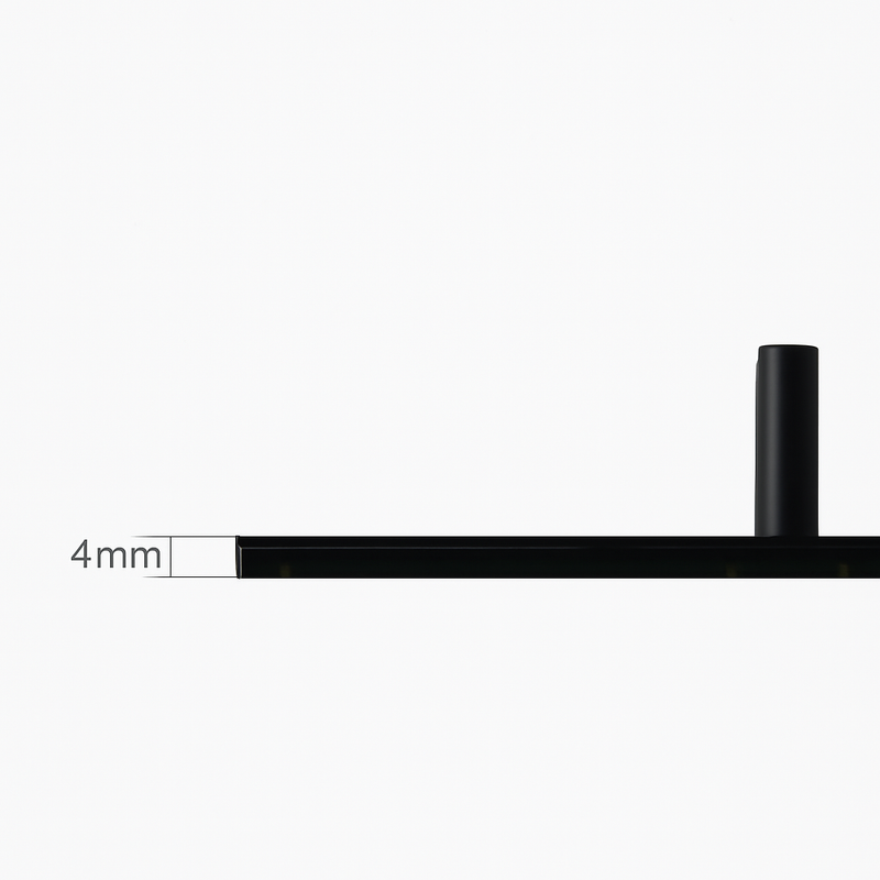 Interrupteur simple 1 voie en acier doré brossé