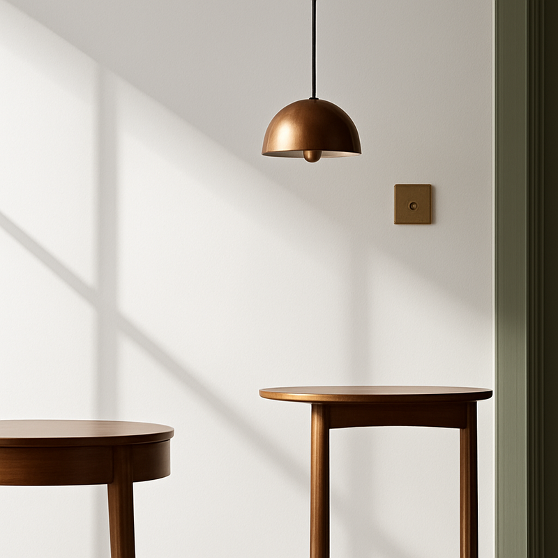 Interrupteur simple 1 voie intermédiaire switch en acier gris vieilli bords arrondis