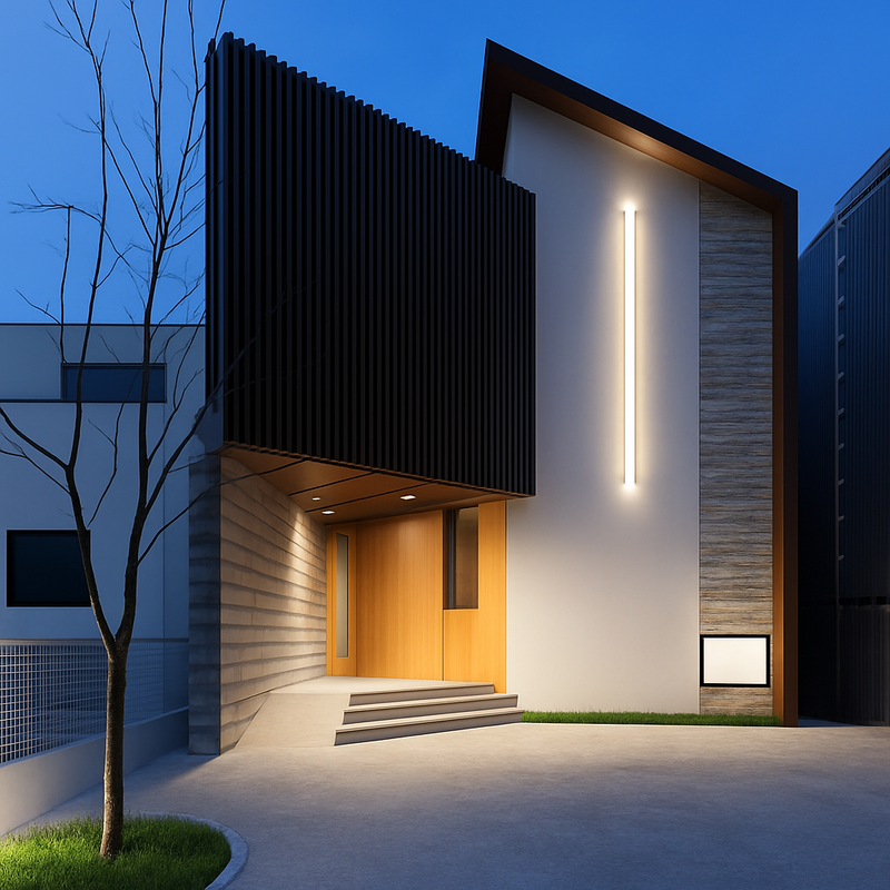 IP65 extérieur LED étanche bande applique moderne cour villa mur lampe de lavage blanc éclairage extérieur