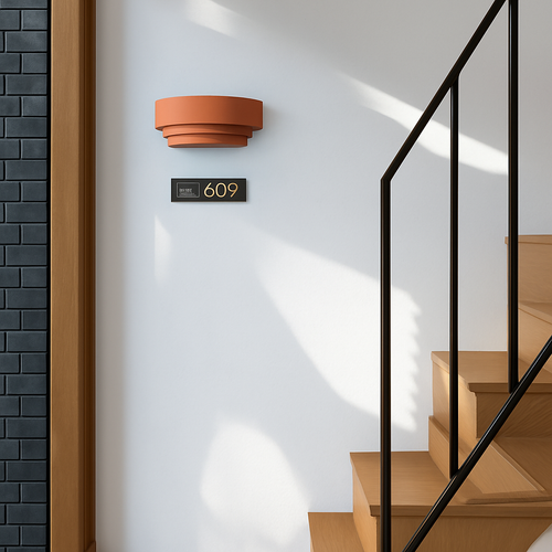 IP65 LED étanche applique murale ciment moderne 110V 220V LED Villa terrasse jardin réverbère rond lune fond porche lampes - vue 3 sur 12