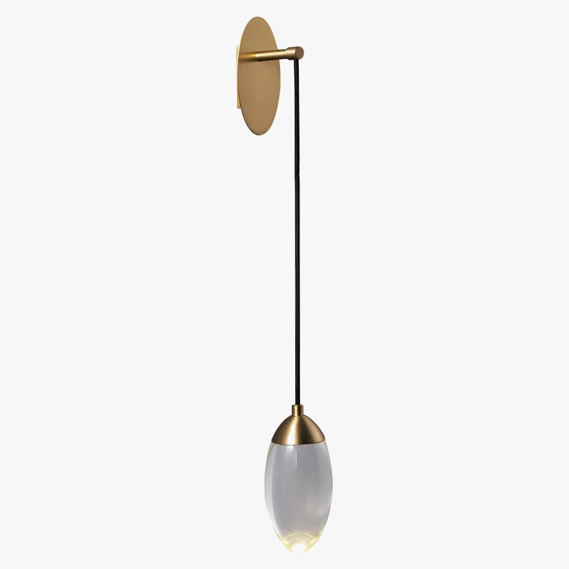 applique murale LED luxe cristal Wandlamp