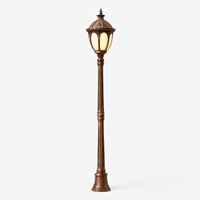Lampadaire antique européen de lumière de jardin imperméable extérieure