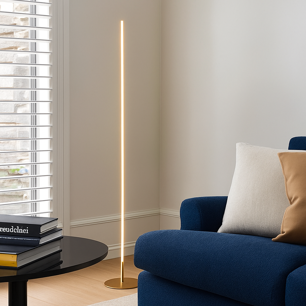 Lampadaire design minimaliste LED Lucien - vue 5 sur 9