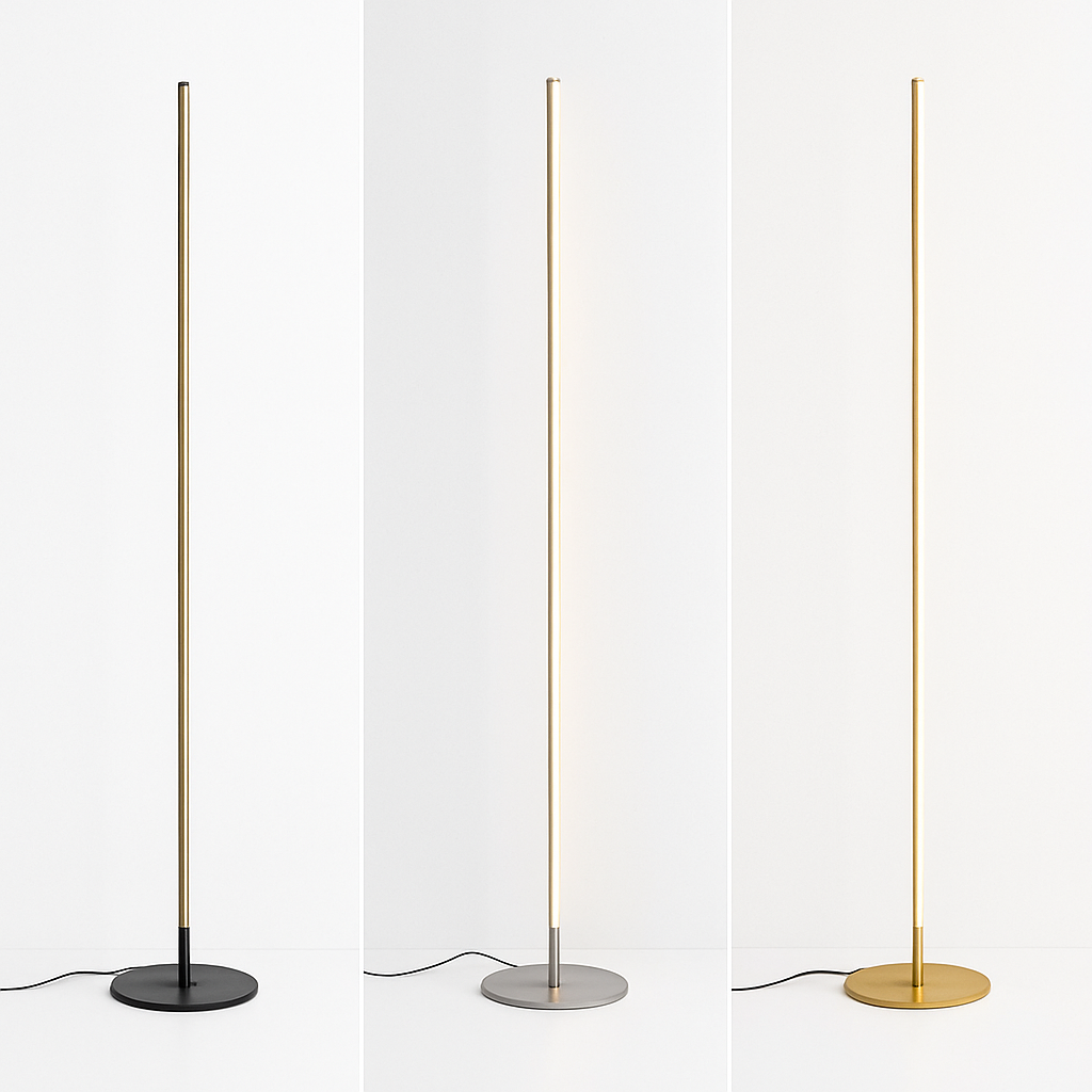 Lampadaire design minimaliste LED Lucien - vue 6 sur 9