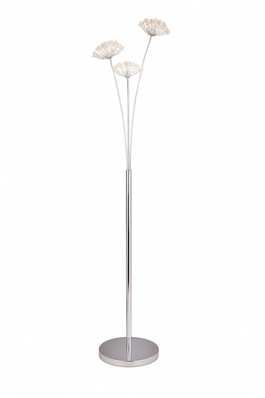 Lampadaire design moderne à LED en forme de fleurs