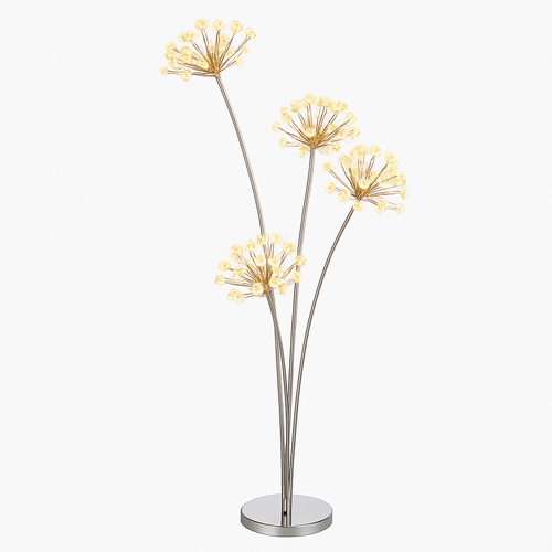 Lampadaire design moderne à LED en forme de fleurs