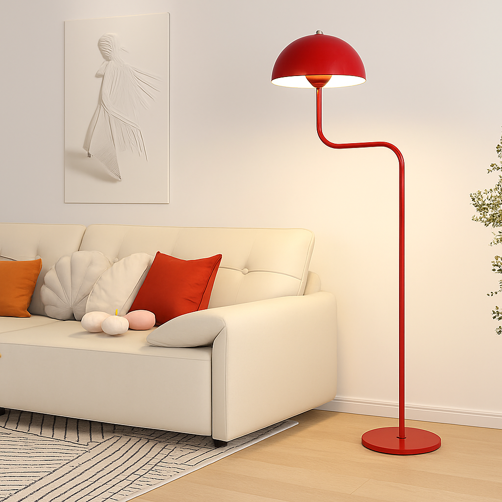 lampadaire à led décoratif pour intérieur et ambiance lumineuse - vue 4 sur 6