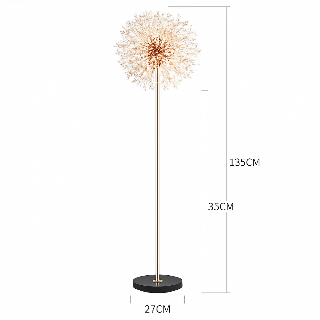 lampadaire led de luxe moderne winfordo - vue 6 sur 9