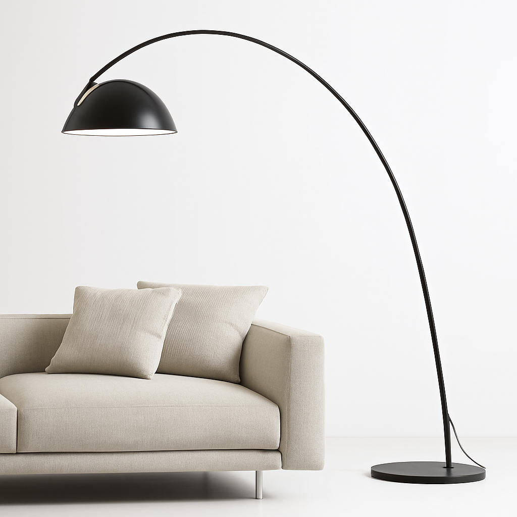Nordic minimalist LED designer fishing rod floor lamp - vue 3 sur 8