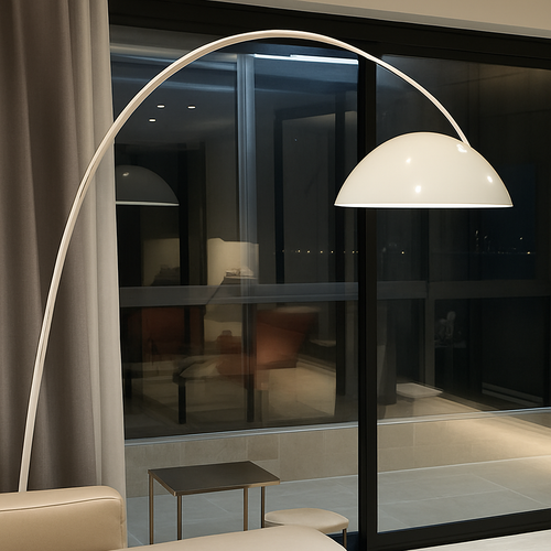 Nordic minimalist LED designer fishing rod floor lamp - vue 5 sur 8