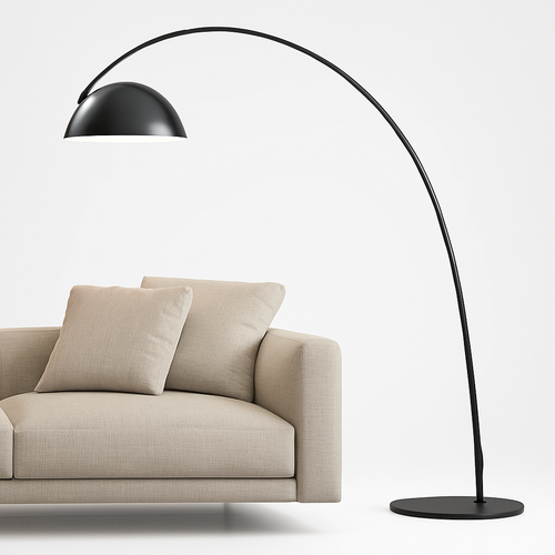 Nordic minimalist LED designer fishing rod floor lamp - vue 2 sur 8