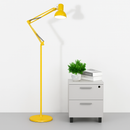 Modern minimalist LED wrought iron floor lamp