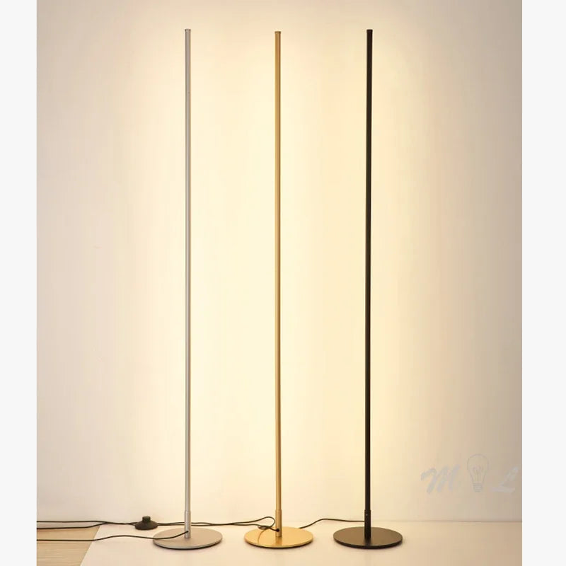 lampadaire led minimaliste moderne nordique pour étude