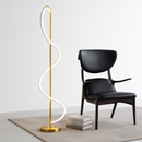 Minimalist nordic LED floor lamp for modern interiors