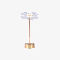 Lampe à poser style vintage LED en métal doré Anila