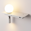 lampe de chevet moderne led avec interrupteur et usb