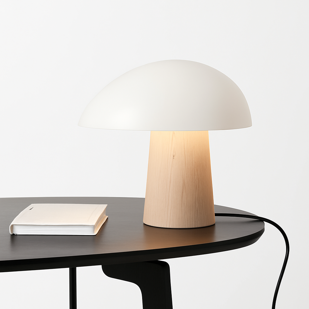 Lampe de chevet champignon