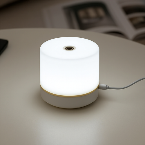 lampe de chevet tactile usb à intensité variable pour lecture et veilleuse