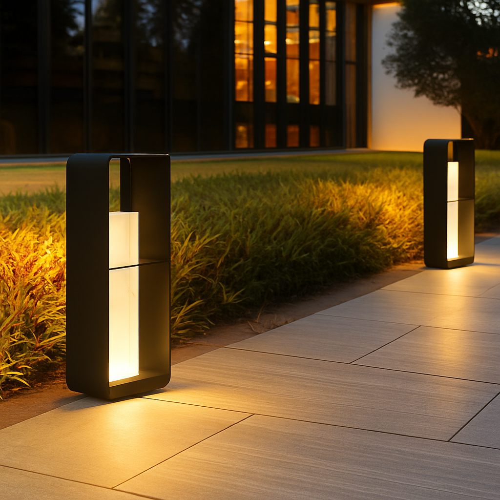 lampe de jardin solaire moderne pour éclairage extérieur décoratif - vue 3 sur 21