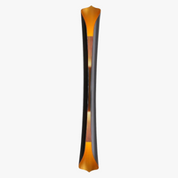 Minimalist variable LED torch-shaped night lamp