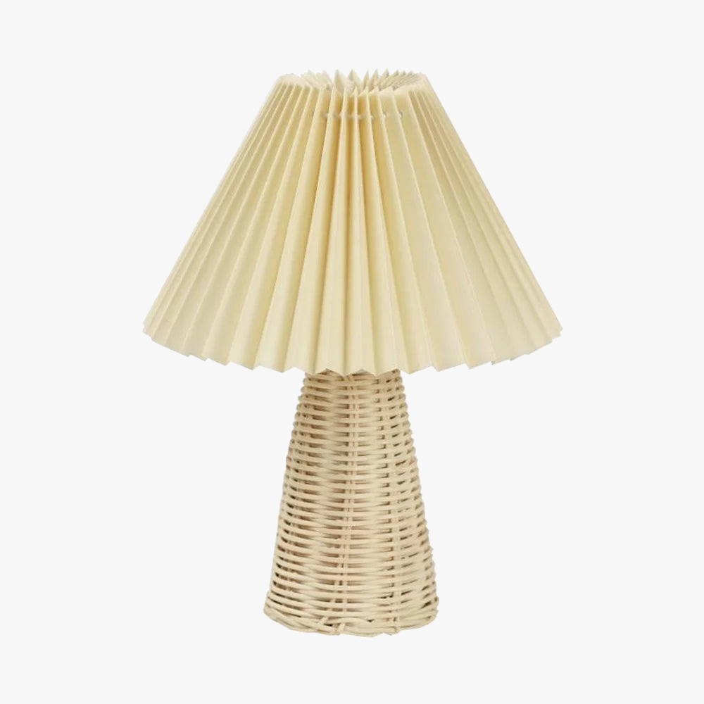 lampe de table plissée