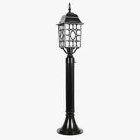 Waterproof outdoor lamp for garden, park and pathway
