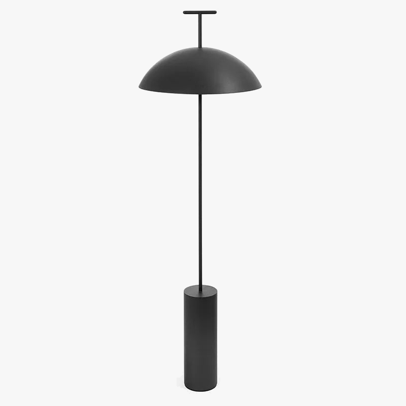 lampadaire industriel design avec abat-jour en métal