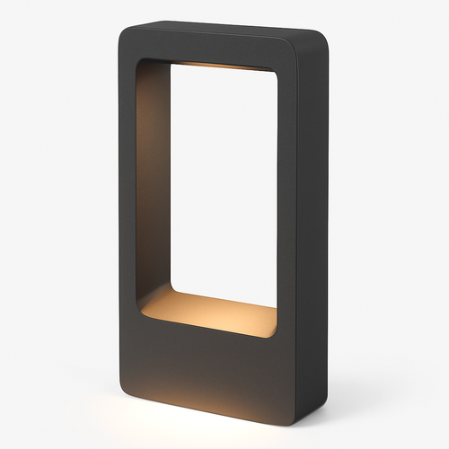 lampe IP68 étanche 15W LED jardin pelouse moderne en aluminium pilier lumière extérieure cour villa paysage pelouse bornes lumière - vue 2 sur 6