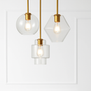 Minimalist nordic round decorative LED pendant lamp