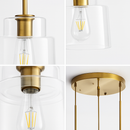 Minimalist nordic round decorative LED pendant lamp