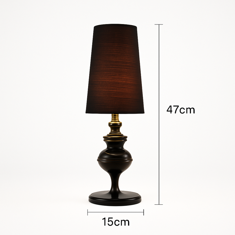 Lampe à poser design chromée moderne Living