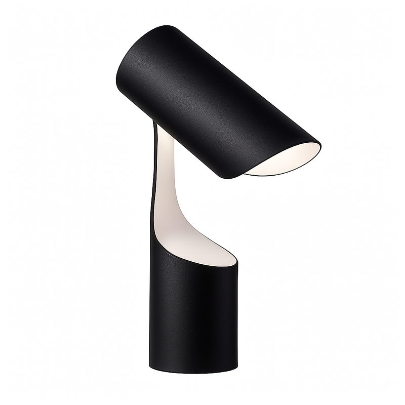 Lampe à poser design tube à LED