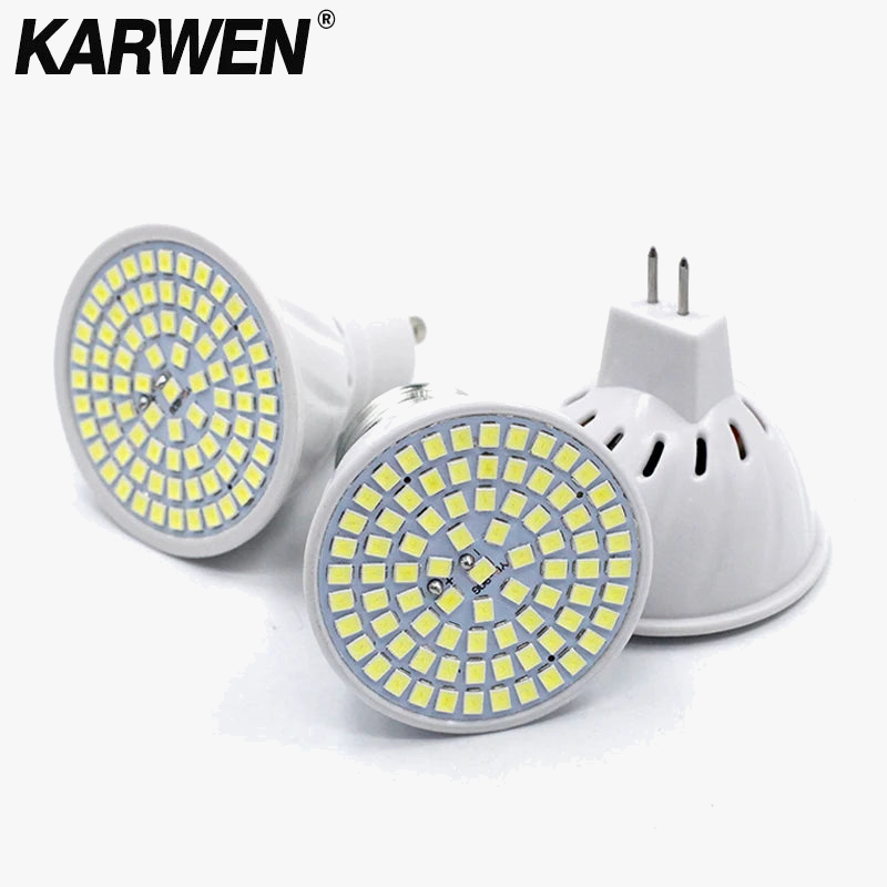 lampe à poser led avec projecteur et ampoules variées 48 60 80 led