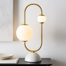 Modern minimalist nordic marble table lamp