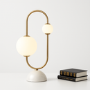 Modern minimalist nordic marble table lamp