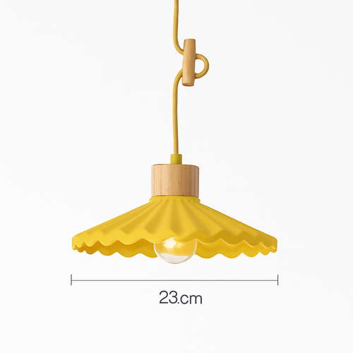 Lampe suspension simple LED nordique - vue 13 sur 16