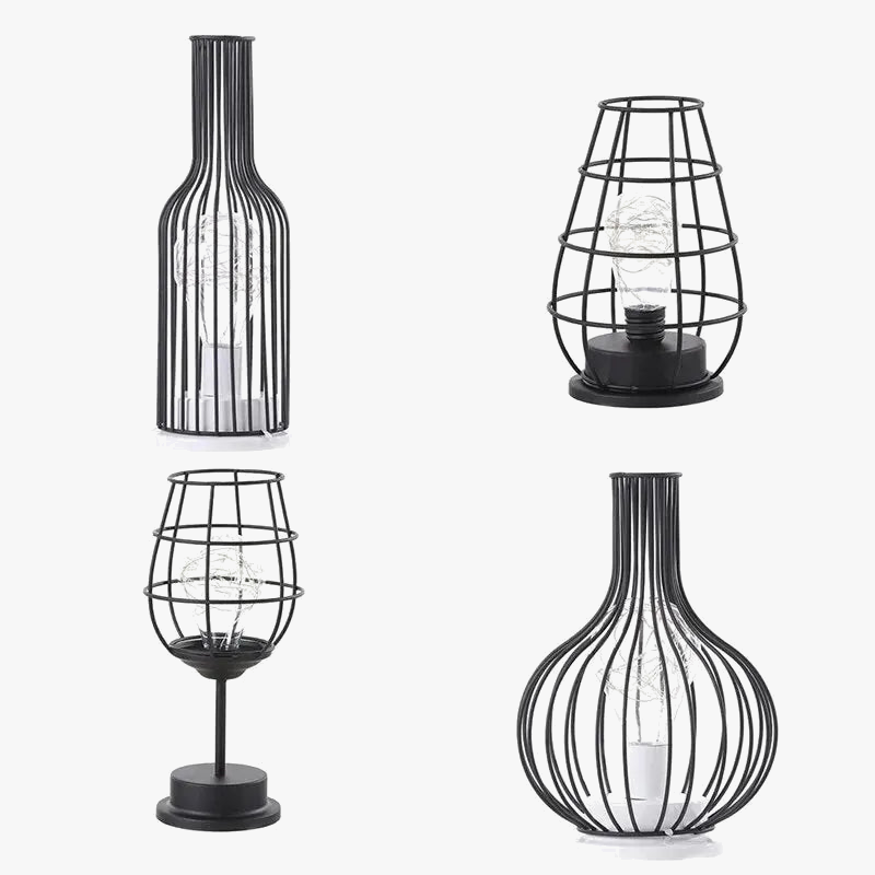 Lampe table led rétro classique