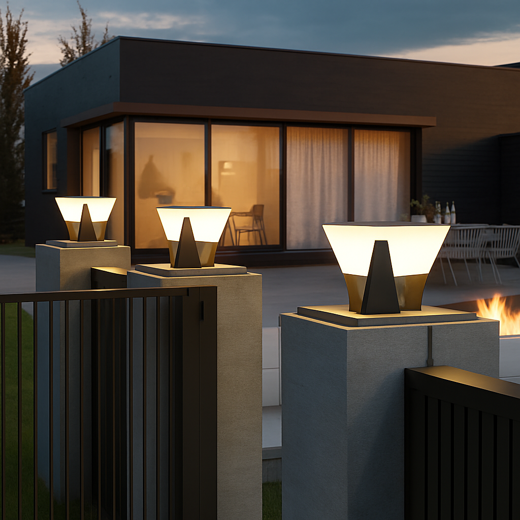 lampes solaires à led pour jardin et décoration extérieure - vue 6 sur 9